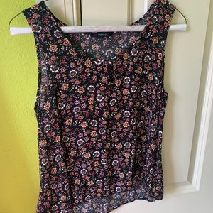 floral blouse